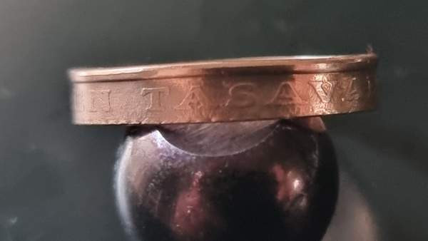 Kolikkosormus 5 penniä 1963 Ilmainen toimitus! Mustasaari - valokuva 5