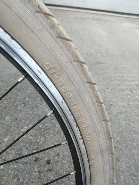 Matala rungoinen polkupyörä. 26 tuumaiset rengaat Рованиеми - изображение 8