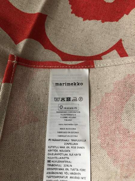 Marimekko Unikko keittiöpyyhe Oulu - valokuva 4