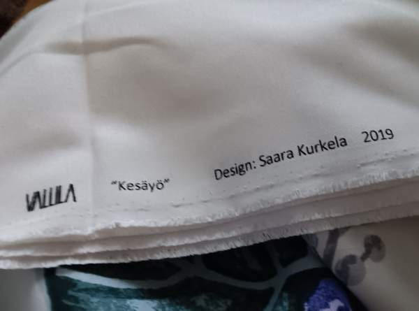 Wallilan kesäyö kangas 150×200 cm. Joensuu – foto 3