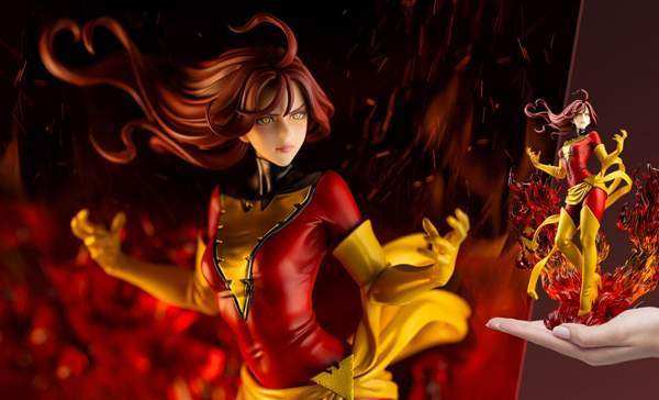 Kotobukiya Marvel Bishoujo Dark Phoenix patsas Тампере - изображение 5