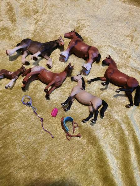 6 kpl aitoja Schleichiä Kauhava - изображение 1