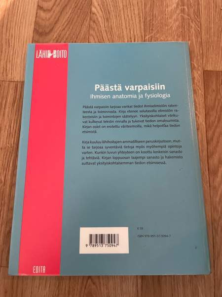 Päästä varpaisiin-Ihmisen anatomia ja fysiologia Тампере - изображение 2