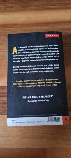 Henning Mankell - Wallander pokkari Kerava - valokuva 2
