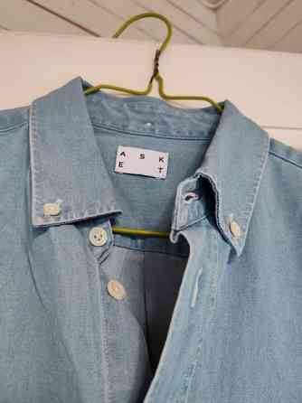 Asket denim paita, S Hanko