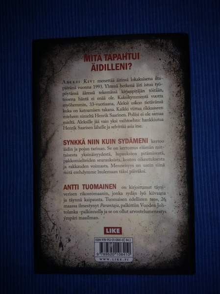 Antti Tuomainen: Synkkä niin kuin sydämeni Rauma - valokuva 3