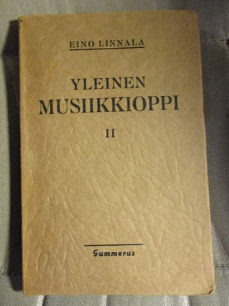 Yleinen musiikkioppi II Eino Linnala Espoo - photo 1