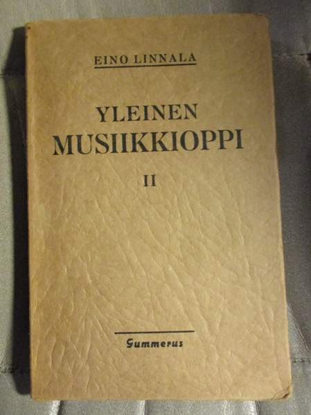 Yleinen musiikkioppi II Eino Linnala Espoo – foto 1