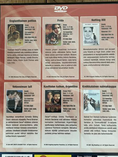 6 Tähti Elokuvaa. Englantilainen potilas, Frida, Espoo - valokuva 2