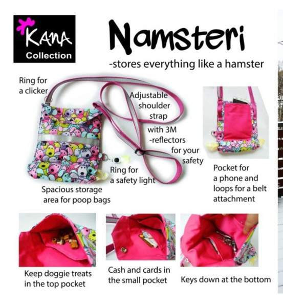 Olkalaukku koiran koulutukseen/ulkoiluun Tampere - valokuva 4