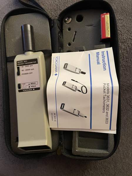 Yokogawa model pocket Tachometer models  3631 - 33 Tampere - valokuva 1