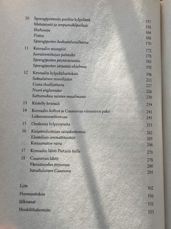 Casanova ja Sprengtporten . Kirjastonhoitajan ja Espoo – foto 4