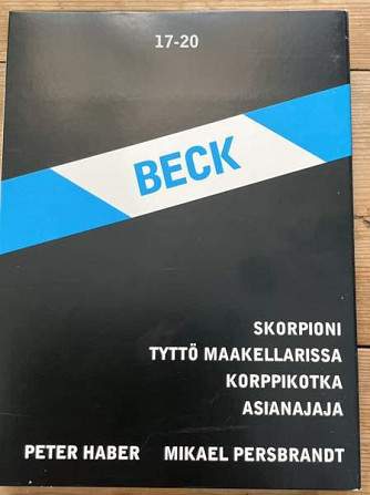 Beck skorpioni, tyttö maa kellarissa, korppikotka Espoo - photo 1