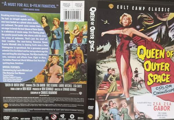 Queen of Outer Space (1958) (DVD) Vantaa - valokuva 1