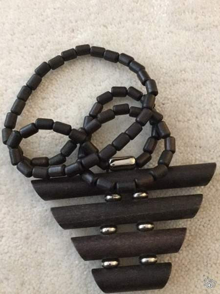 Aarikka musta kaulakoru Keuruu – foto 3