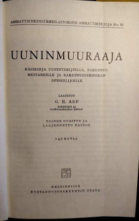 Uuninmuuraaja, G.E.ASP Куопио - изображение 2