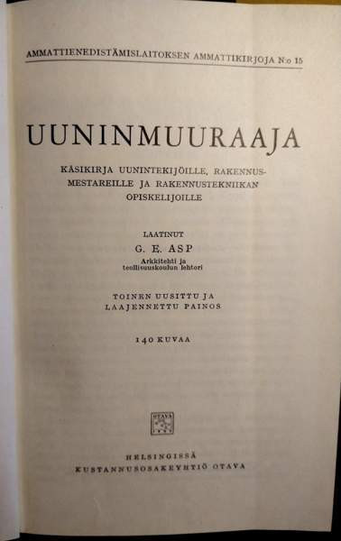 Uuninmuuraaja, G.E.ASP Kuopio – foto 2
