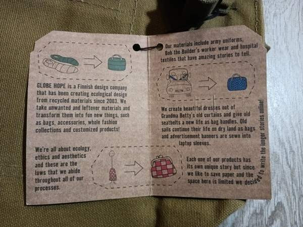 Globe Hope for WWF laukku / reppu (uusi) Helsinki – foto 2