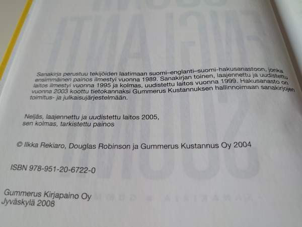 Sanakirja suomi - englanti - suomi Лахти - изображение 5