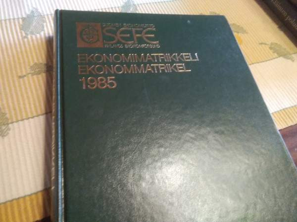 Ekonomimatrikkeli 1985 Salo - photo 1