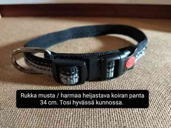 Rukka musta - harmaa heijastinpanta Salo