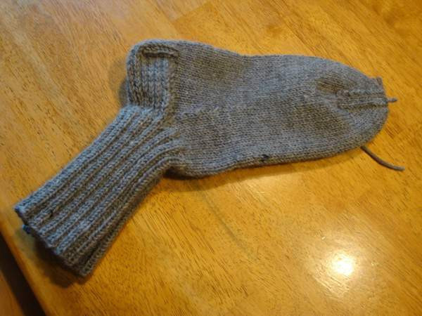 43 kokoiset keskiharmaat miesten villasukat Rauma - valokuva 1