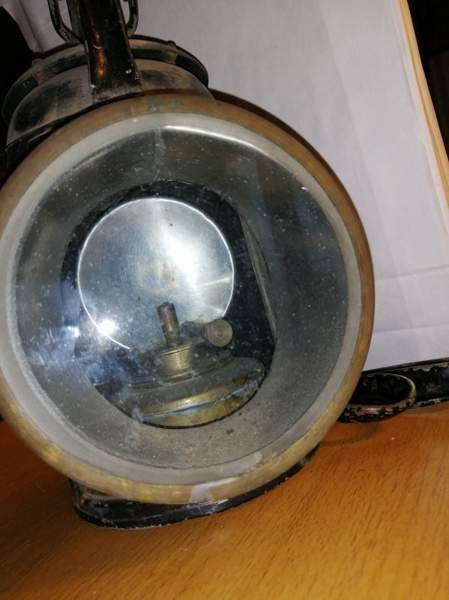 Karbidilamppu, karbiinilamppu, lamppu Helsinki - valokuva 2