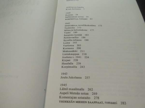 Haanpää teokset 6 Сало - изображение 2