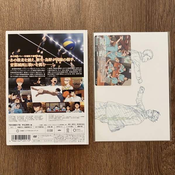 Haikyuu!! Talent and Sense First Press Limited Edition DVD Vantaa - valokuva 2