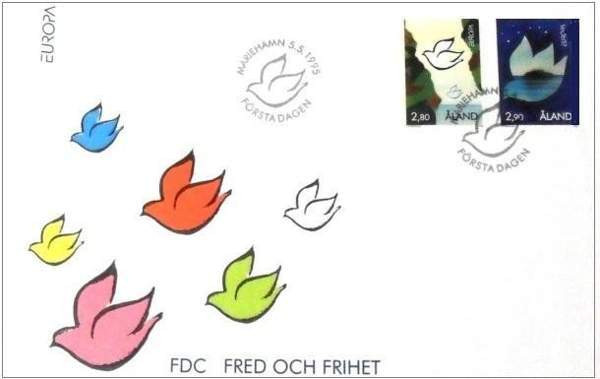 FDC/Ensipäiväkuori 5.5.1993 - Fred och Frihet Oulu - photo 1