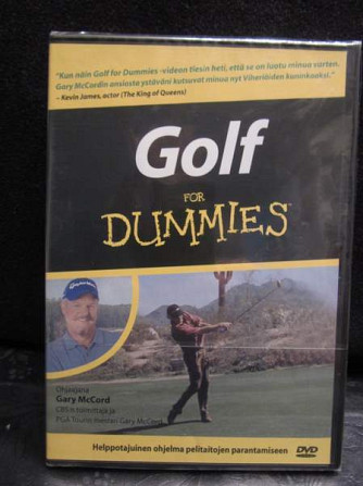 Golf for Dummies dvd uusi Helsinki - photo 1