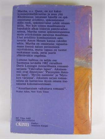 DORIS LESSING lumous haihtuu Oulu - valokuva 2