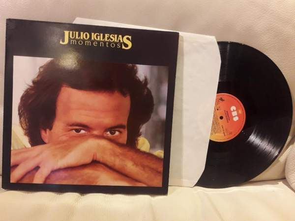 Julio Iglesias 1982 Momentos LP Holland Vantaa - valokuva 1