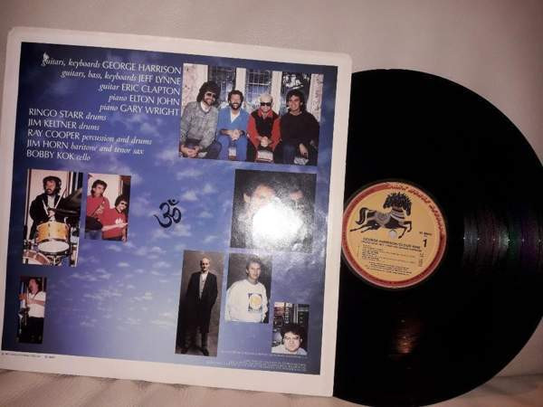 George Harrison LP 1987 Cloud Nine. Mint Vantaa - valokuva 4