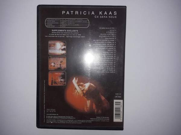 Patricia Kaas DVD 2000 Ce Sera Nous Postikulut : 8e Вантаа - изображение 2