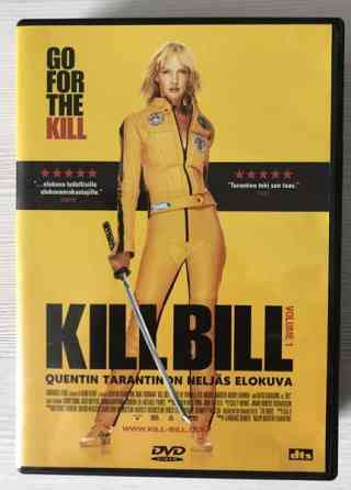 Kill Bill, vol 1 dvd Turku