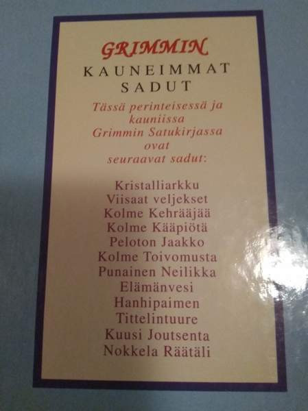 Grimmin Kauneimmat sadut Kajaani - photo 3