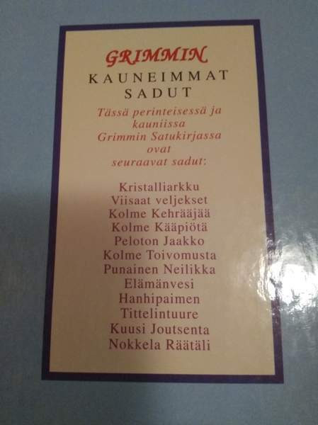 Grimmin Kauneimmat sadut Kajaani - photo 4