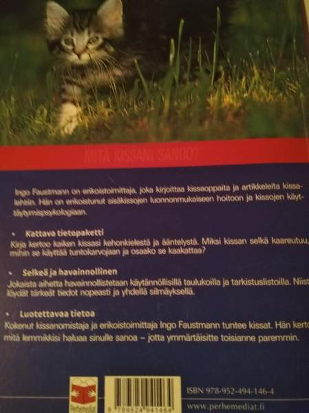 Kissa kirjoja 1 Kajaani - valokuva 3