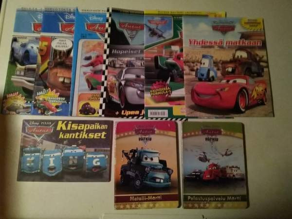 Disneyn Pixar Autot lehdet ja kirjat 1 Kajaani - valokuva 1