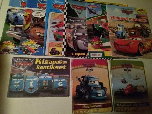 Disneyn Pixar Autot lehdet ja kirjat 1 Kajaani - valokuva 3