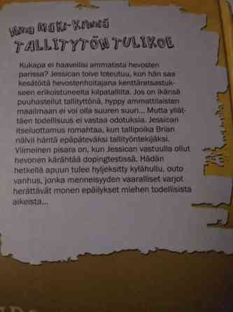 Erillaisia heppa-kirjoja Kajaani