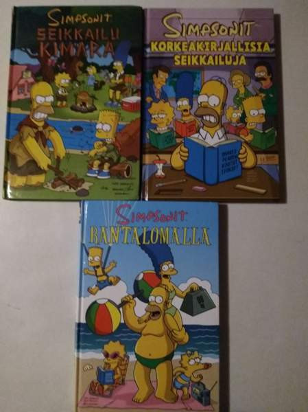 Simpsonien sarjakuva-kirjat 2 Kajaani - valokuva 1
