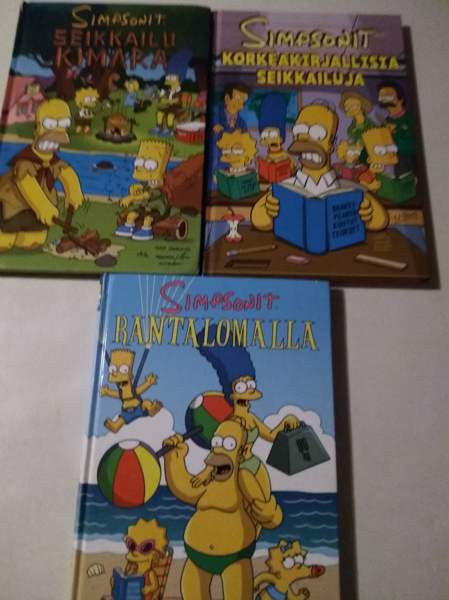 Simpsonien sarjakuva-kirjat 2 Kajaani - valokuva 5