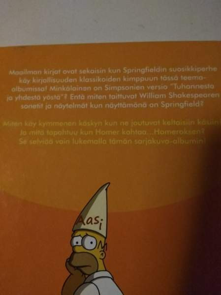 Simpsonien sarjakuva-kirjat 2 Kajaani - valokuva 4