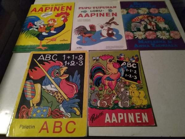 Retro Oppimis Aapis-kirjoja Kajaani - photo 4
