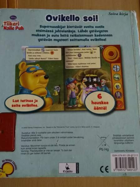 Ovikello soi, soiva kirja Kajaani - photo 2