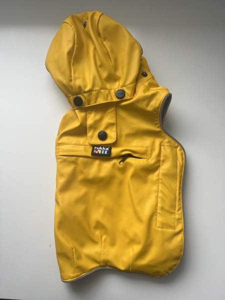 Rukka keltainen sadetakki koiralle koko24 Эспоо - изображение 1