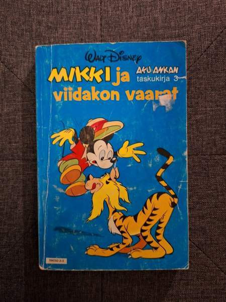 Keräilyharvinaisuus Aku Ankan taskukirja numero 3 Kaarina - valokuva 1