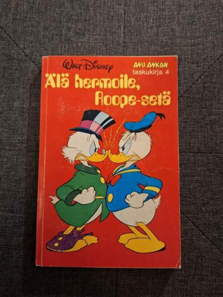 Keräilyharvinaisuus Aku Ankan taskukirja numero 4 Kaarina – foto 1